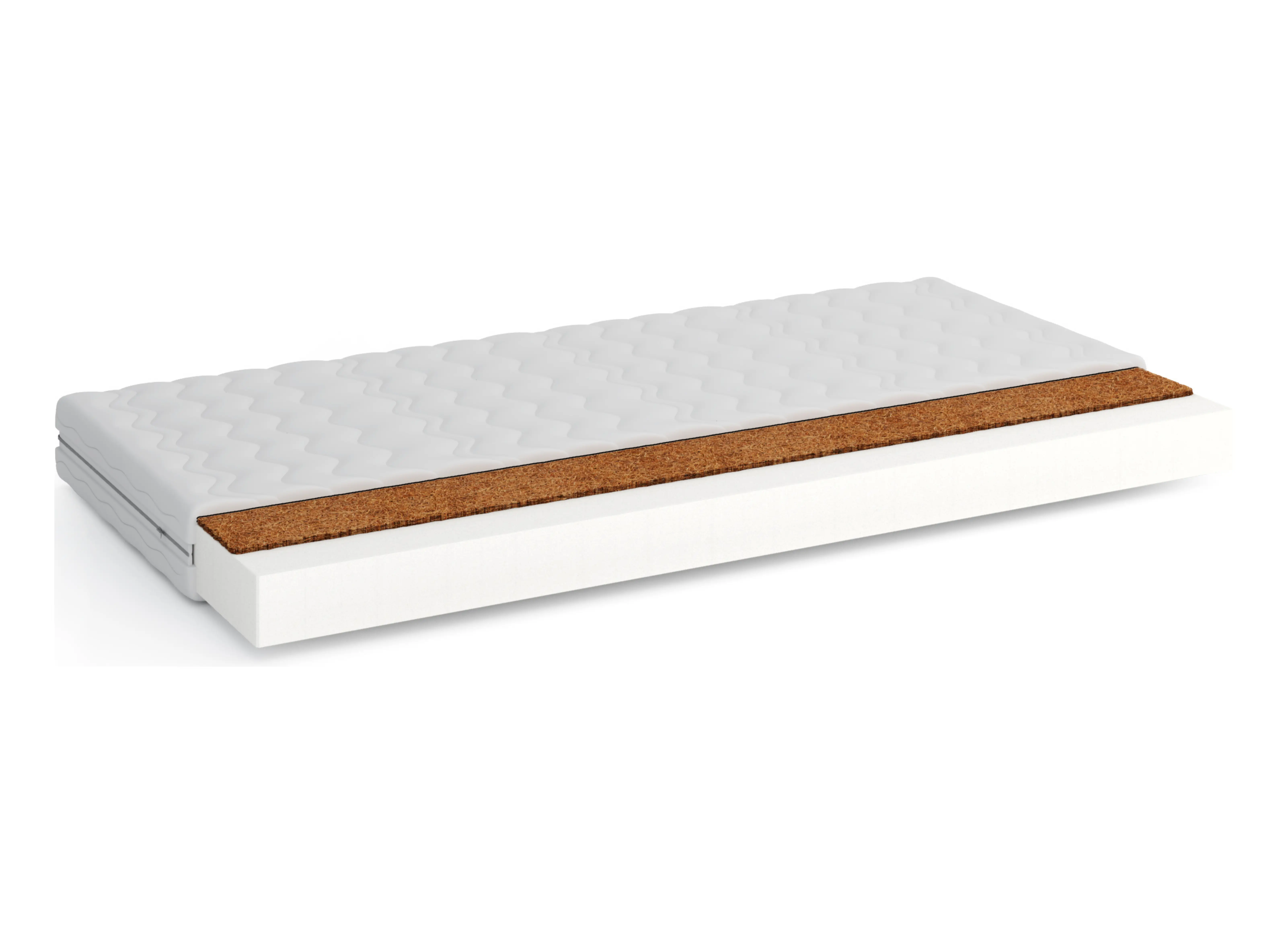 KOKOS 80x160 średnio twardy 11 cm kokosowo-piankowy materac Lano Meble