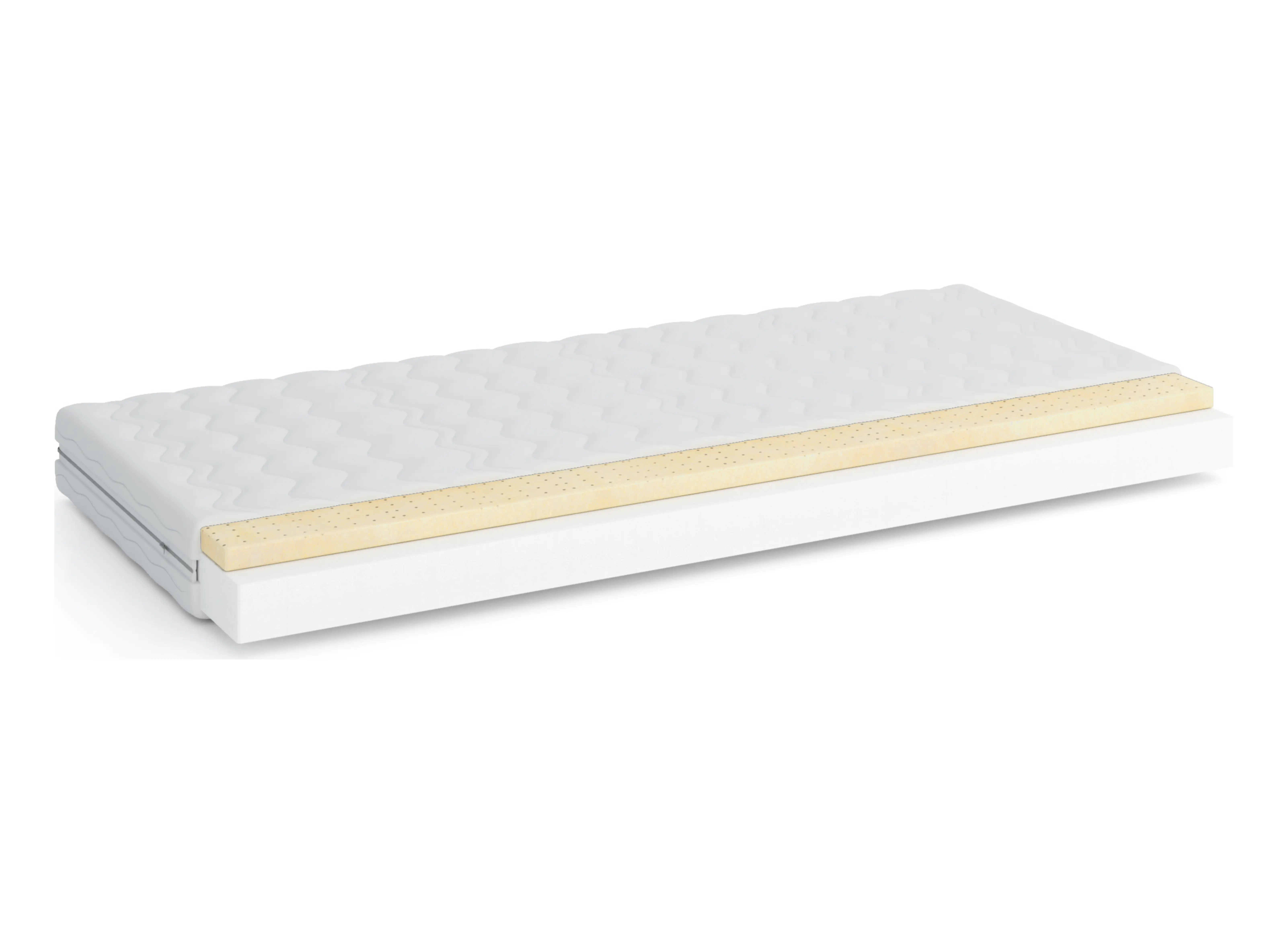 MAJORKA 90x200 medium zacht 11 cm latex-schuimmatras Lano Meubels