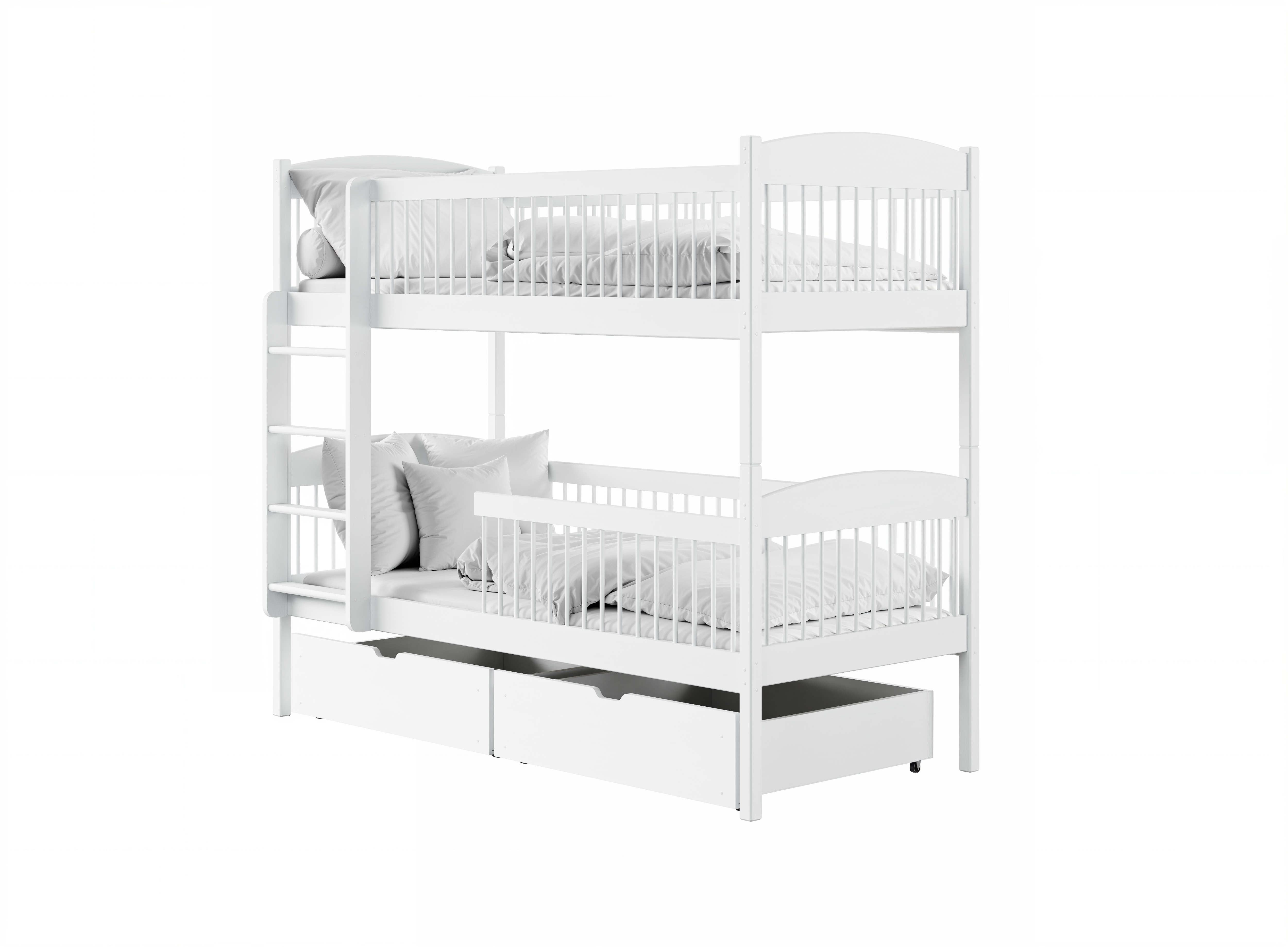 LUNA 90x200 wit stapelbed Lano Meubels